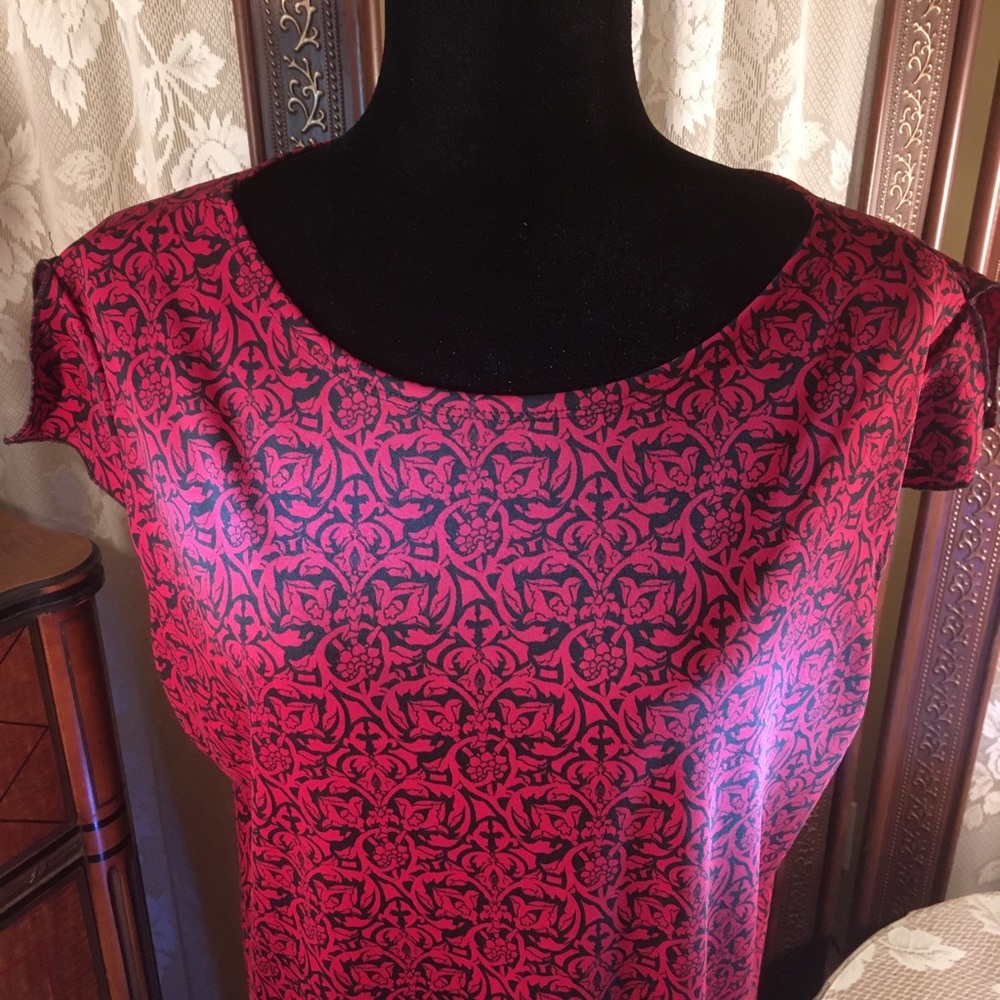 🌞👇🏾Red&Black Summer Dress
